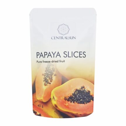 Külmkuivatatud Papaia viilud - Centralsun - paki esikülg
