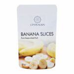 külmkuivatatud banaani viilud - centralsun - paki esikülg