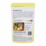 Külmkuivatatud ananassi viilud - Centralsun - paki tagakülg