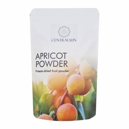 Külmkuivatatud Aprikoosi pulber - Centralsun - paki esikülg