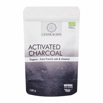 Organic Activated Charcoal from Oak & Chestnut – Centralsun front