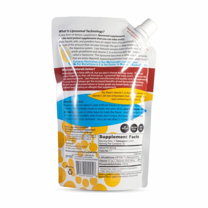 Glutathione Lipo Naturals Centralsun