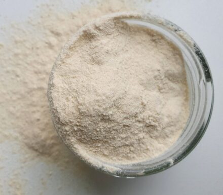 Gefriergetrocknetes Pfirsichpulver – Centralsun close up