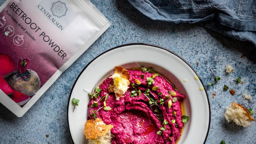 Freeze-dried beetroot powder centralsun