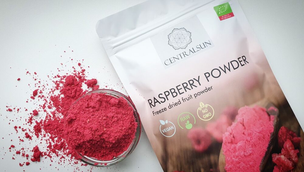 Freeze-Dried Raspberry Powder Centralsun