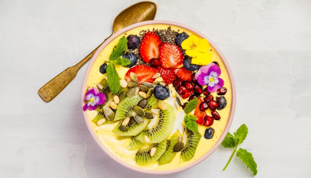 passionfruit smoothie bowl