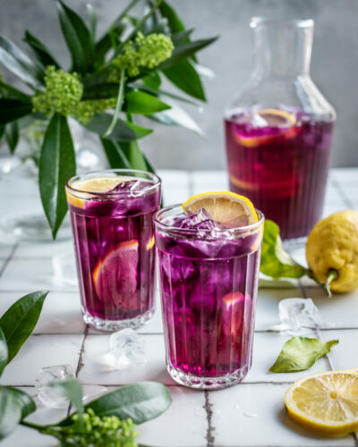 Butterfly Pea õied jäätee Centralsun