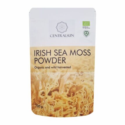 Organic Irish Sea Moss powder centralsun front
