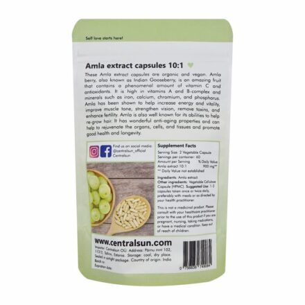 Amla extract capsules Centralsun
