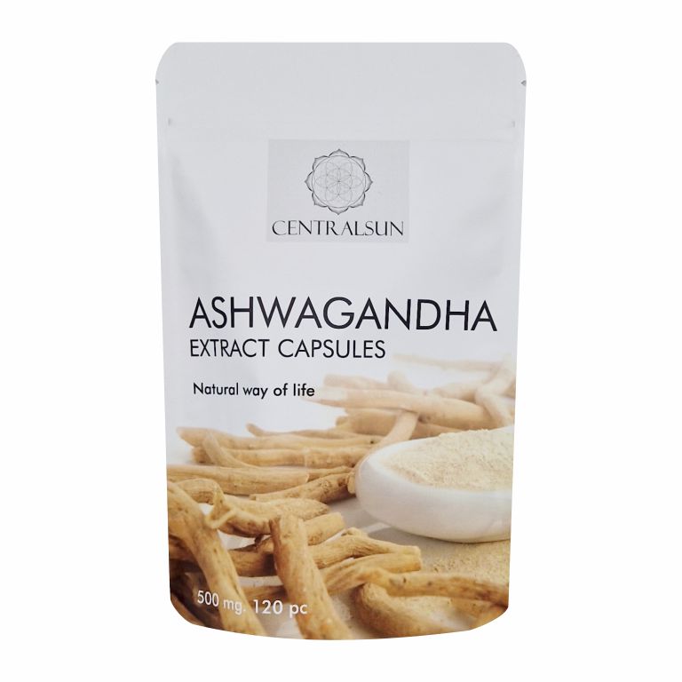 Ashwagandha extract capsules Centralsun Ashwagandha extract capsules Centralsun