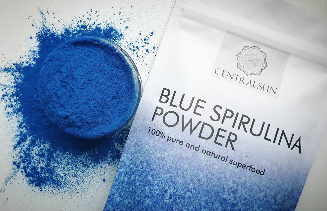 organic blue spirulina powder diy face mask recipe Centralsun