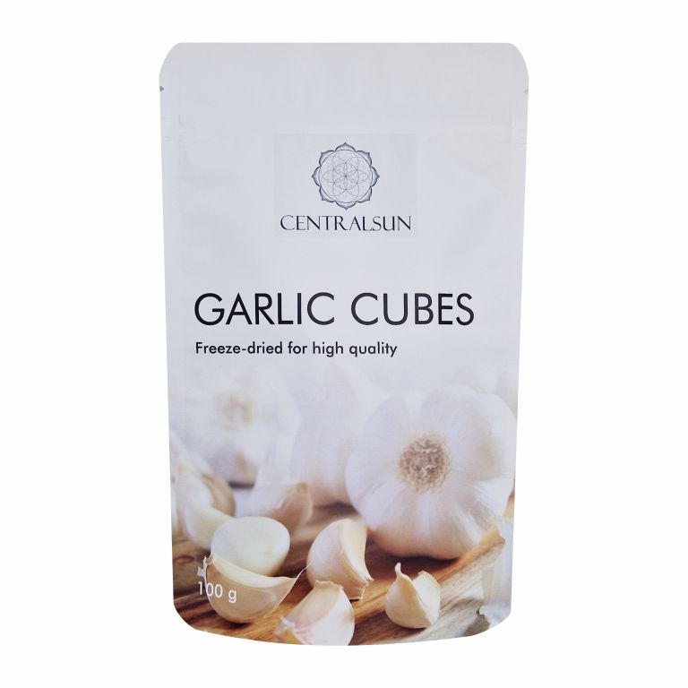 Freeze-dried garlic cubes Centralsun Freeze-dried garlic cubes Centralsun