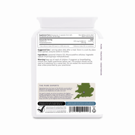 Liposoomne Vitamiin D3 kapslid Centralsun (2)