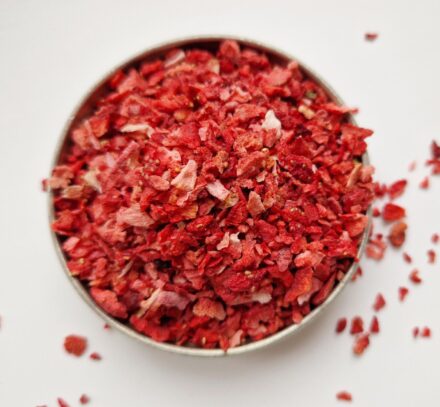 Кусочки сублимированной клубники Centralsun