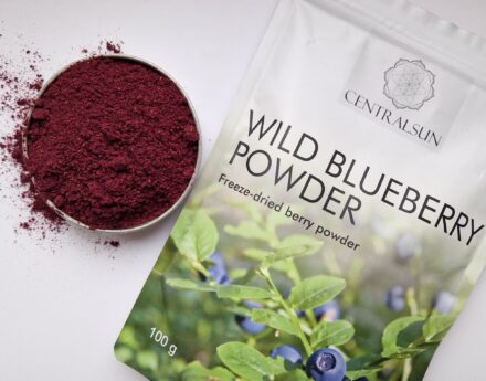 Freeze-dried wild blueberry powder - Image 3
