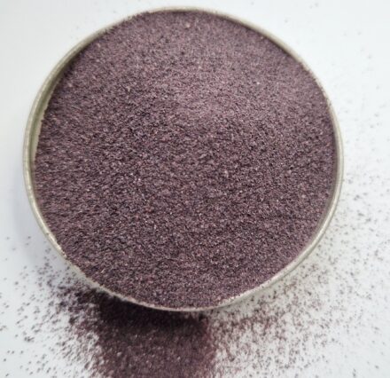 Close-up of dried dulse seaweed powder