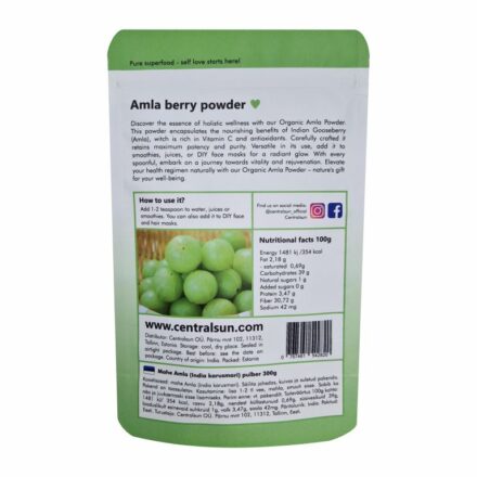 Organic Amla powder 2