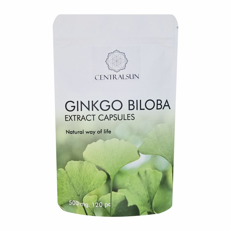 Ginkgo Biloba extract capsules Centralsun Ginkgo Biloba extract capsules Centralsun