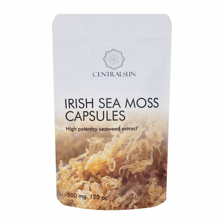 Irish Sea Moss extract powder capsules Centralsun Irish Sea Moss extract powder capsules Centralsun