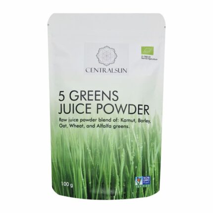 5 greens juice powder Centralsun