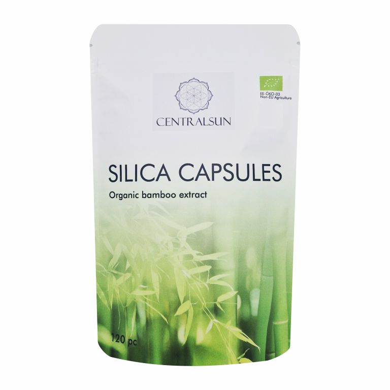 Freeze-dried Silica capsules bamboo extract organic Centralsun Freeze-dried Silica capsules bamboo extract organic Centralsun