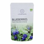 Freeze-dried wild blueberries organic Centralsun front