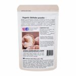 Mahe Šiitake pulber - Centralsun - paki tagakülg