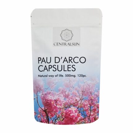 Pau D'Arco extrakt kapslar Centralsun front