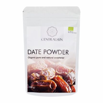Organic Date Powder - Centralsun - front