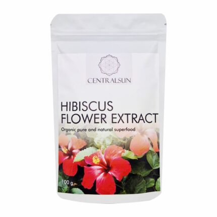 Hibiscus Extract Powder 100g – Natural 10:1 Concentrated Powder | Centralsun front