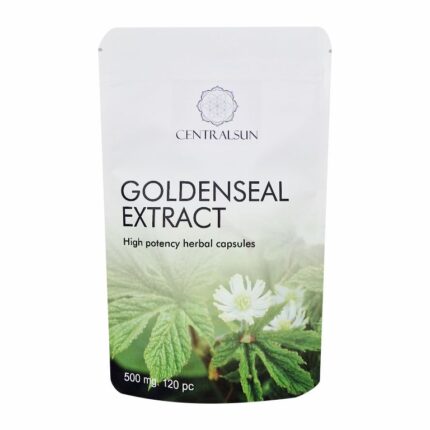 Goldenseal Extract Capsules 500mg – 120 pcs | Centralsun front